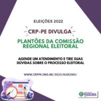 CRP-PE Informa – Plantões regulares da Comissão Regional Eleitoral